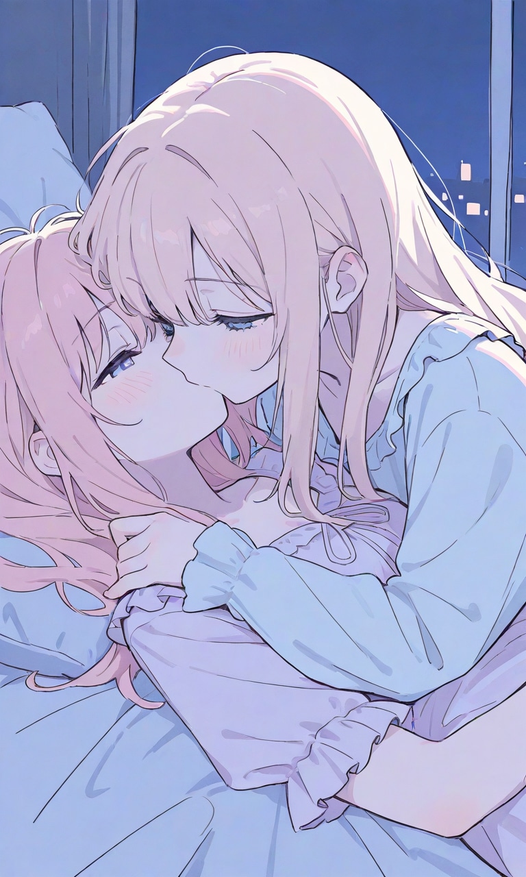 2026/02/17 おやすみ百合 | の人気AIイラスト・グラビア