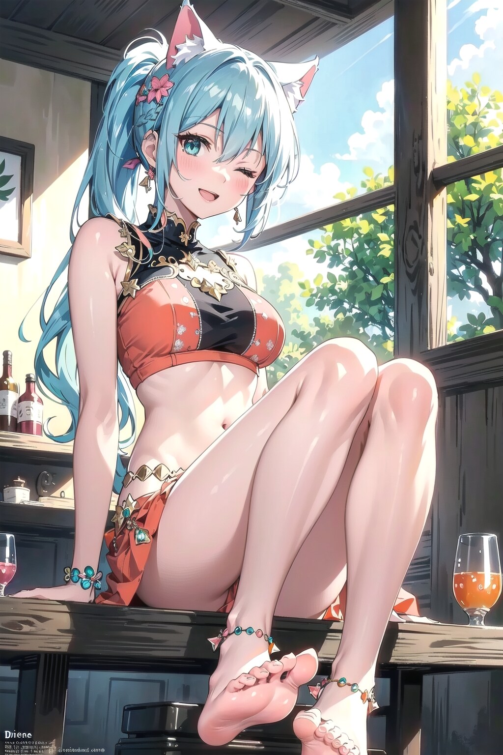 ふぅ⋯ちょっと休憩します🐱✨