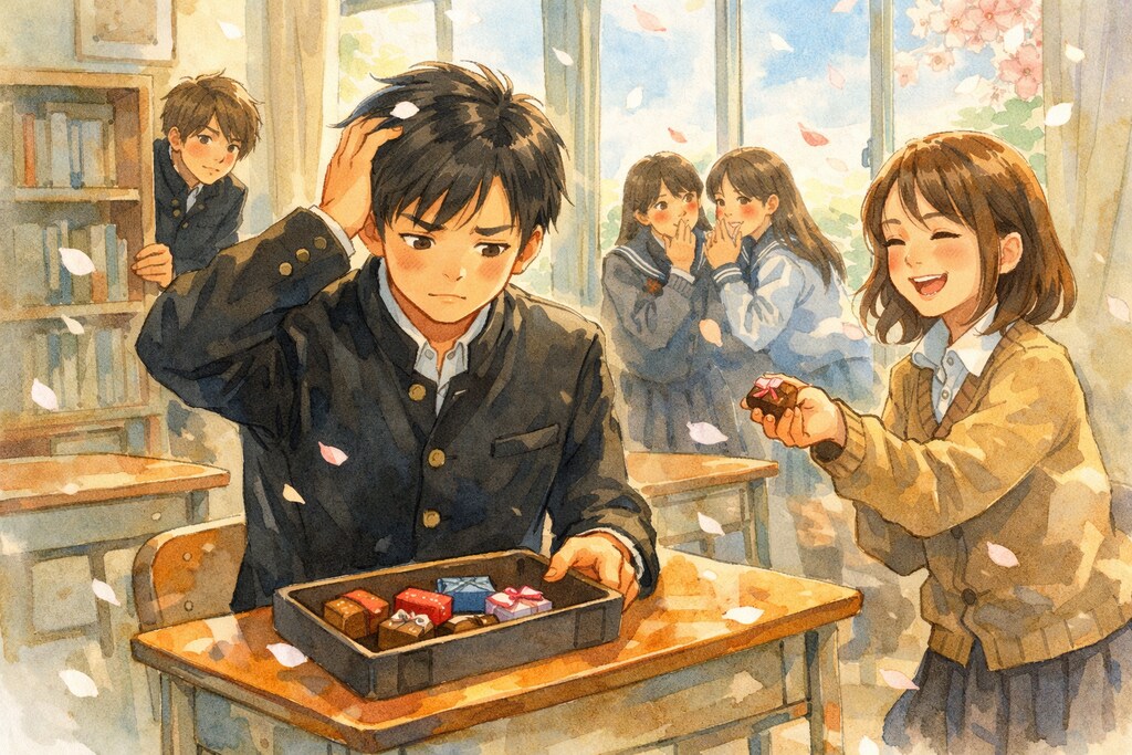 男子からも女子からも視線が痛い  (昭和シリーズ)