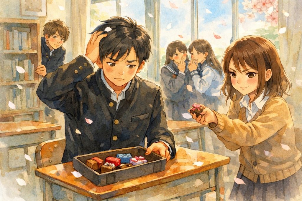 男子からも女子からも視線が痛い  (昭和シリーズ)