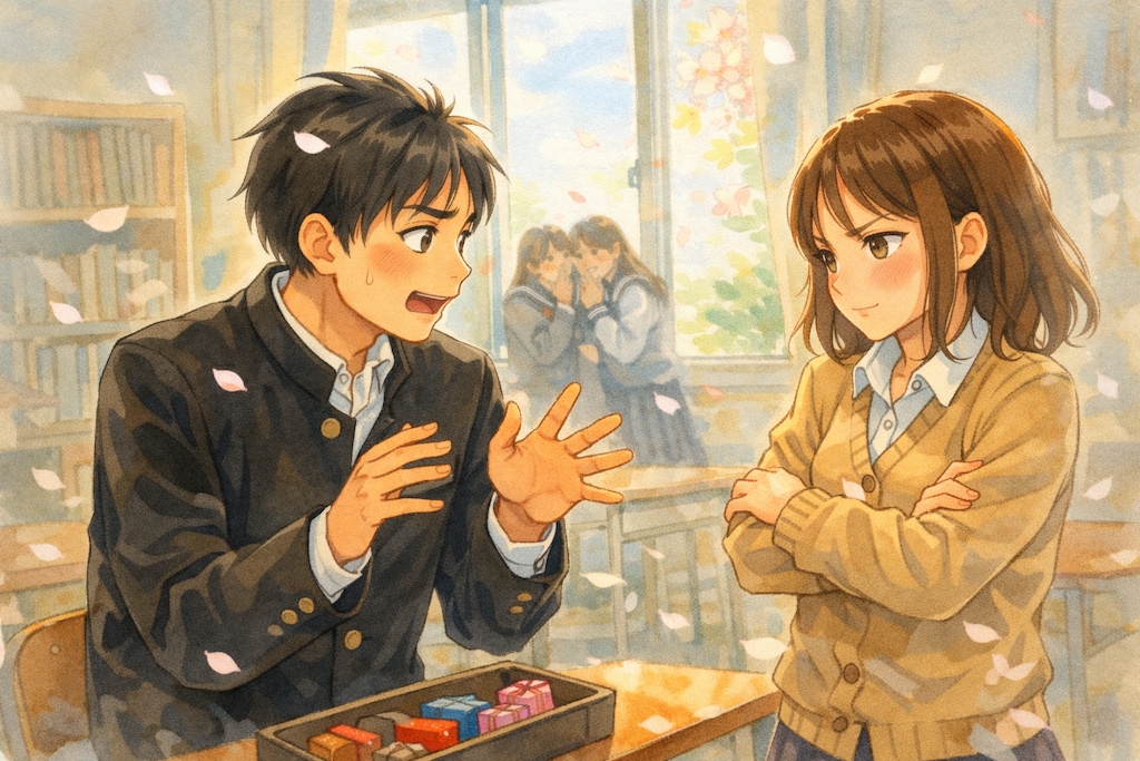 男子からも女子からも視線が痛い  (昭和シリーズ)