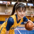 バスケ女子 2枚目
