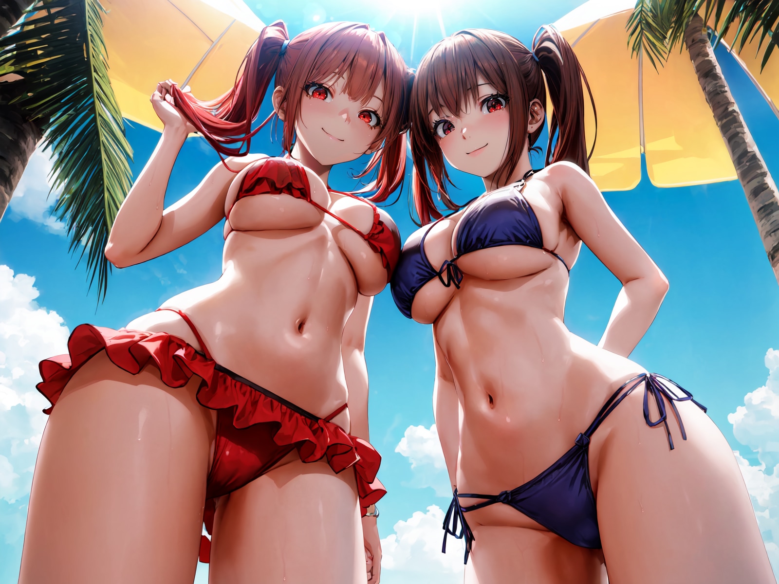 今日の水着枠