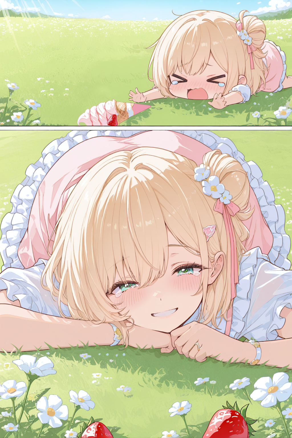 私のアイスが～😭