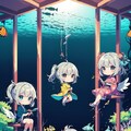 ex「ちびキャラ水族館」 4枚目