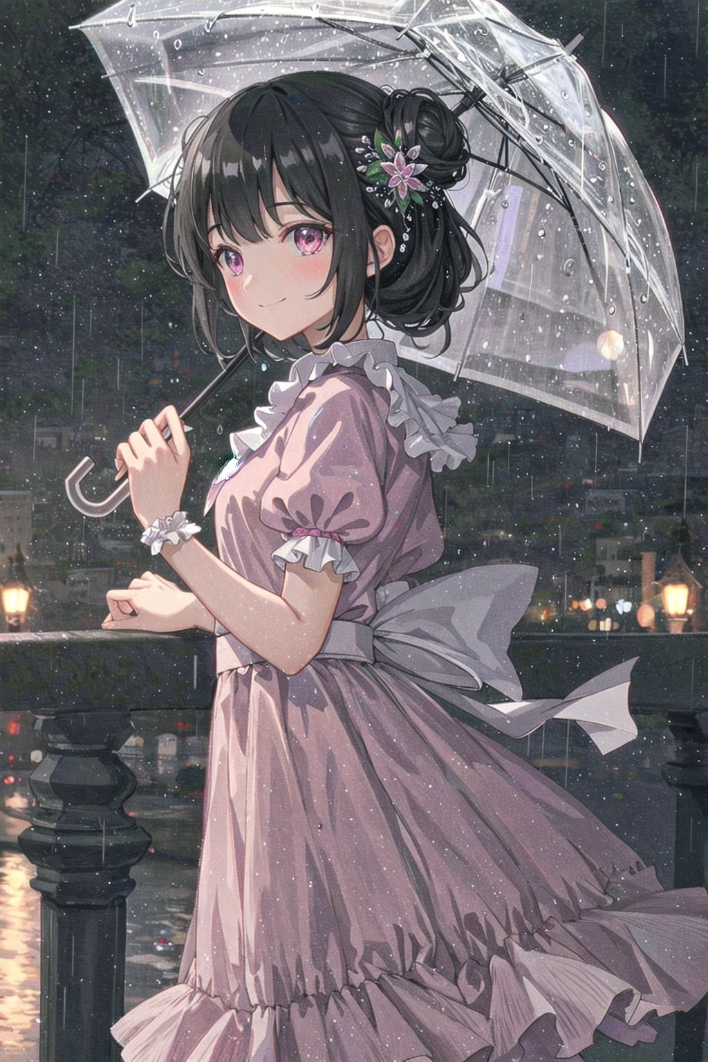 よるのあめなのです | の人気AIイラスト・グラビア