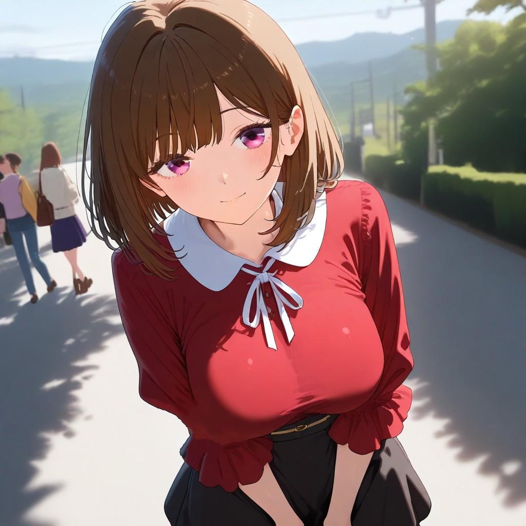 今日はよろしくお願いします♡ | の人気AIイラスト・グラビア