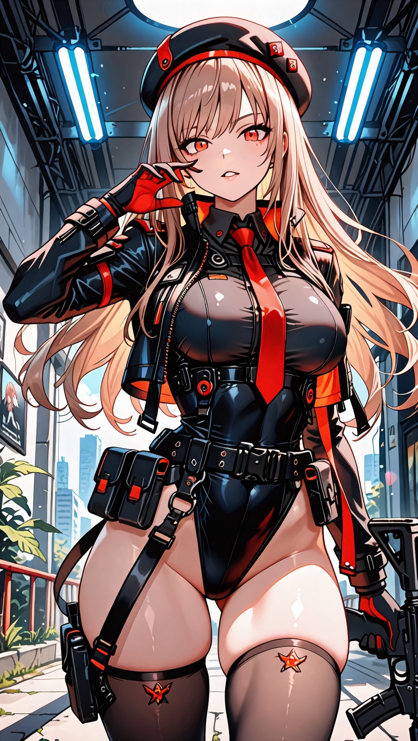 ラピ（勝利の女神：NIKKE | の人気AIイラスト・グラビア