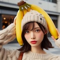 banana knit cap 7枚目