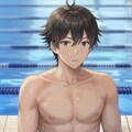 男子競泳部 3枚目