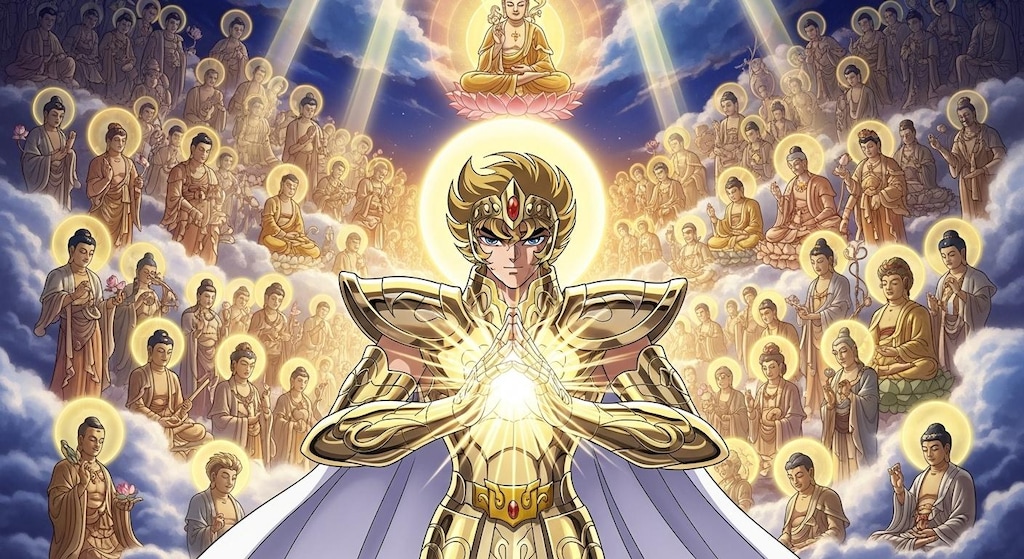 乙女座の黄金聖闘士♪の各AI比較っぽいなにか？（Seedream、Whisk、nanobanana、参考程度にお願いします💦）