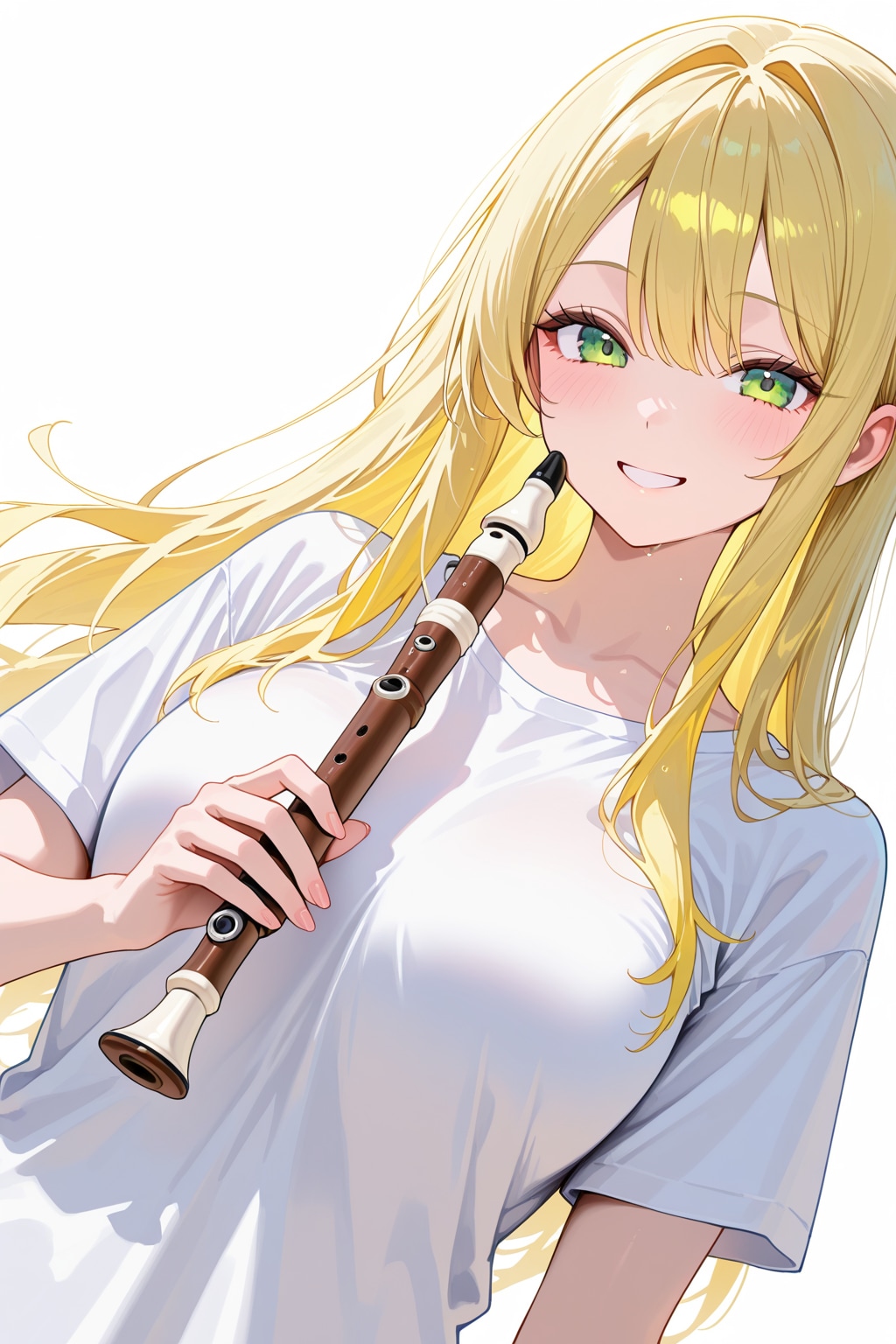 LEMONちゃんにリコーダーを与える | の人気AIイラスト・グラビア