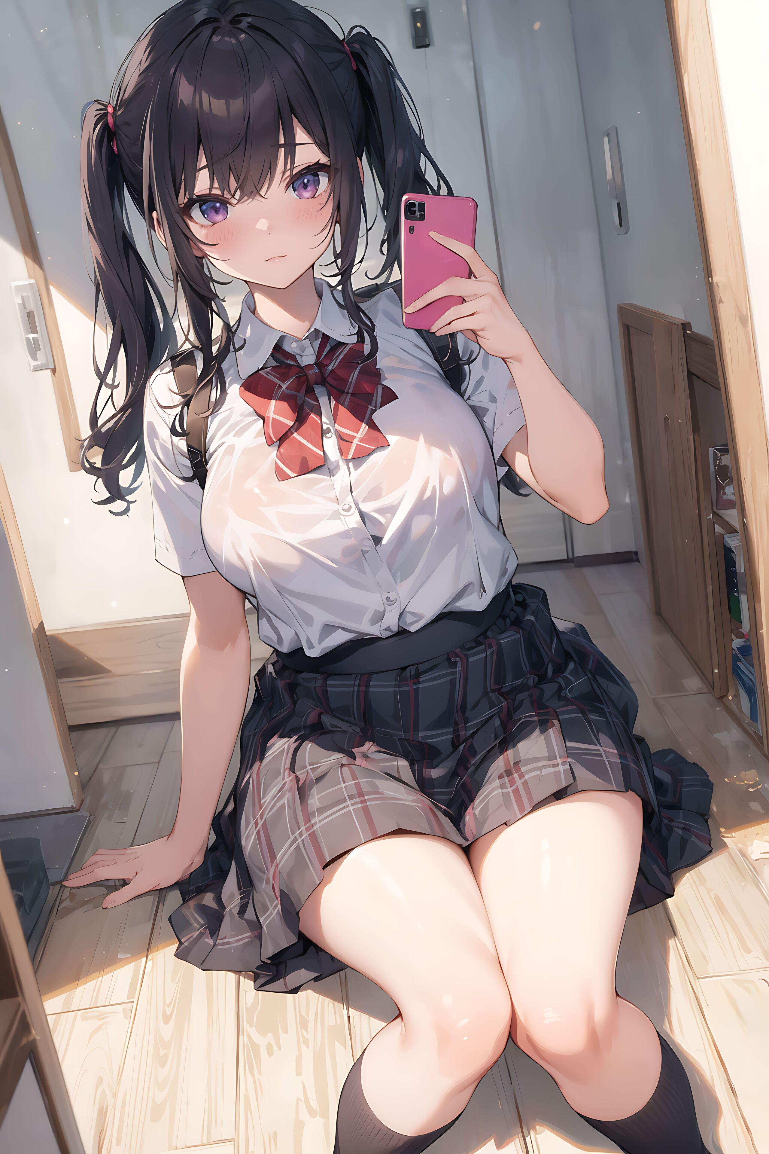 自撮り×美少女