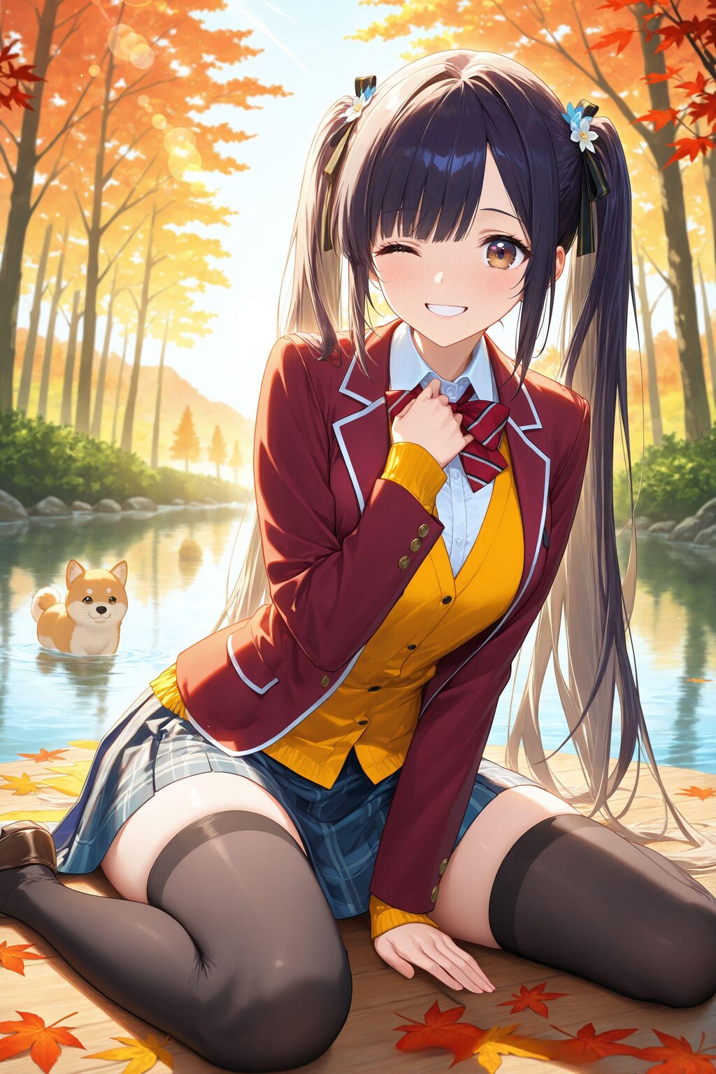 ナオえもんさん美桜ちゃんコスプレのクシナダヒメ