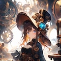 スチームパンクな魔女 3枚目