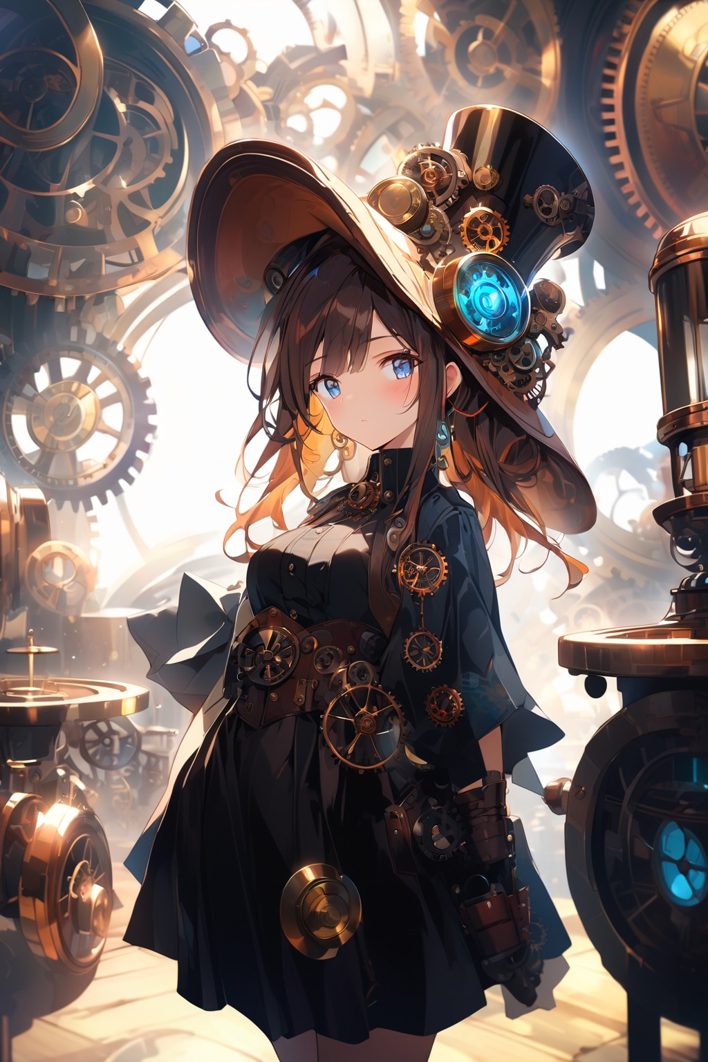 スチームパンクな魔女