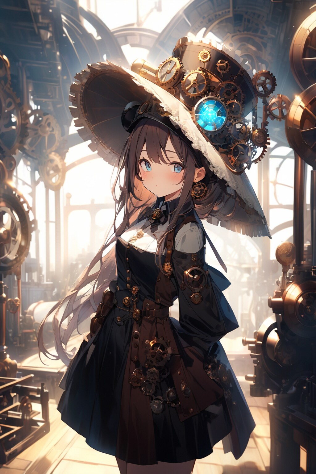 スチームパンクな魔女