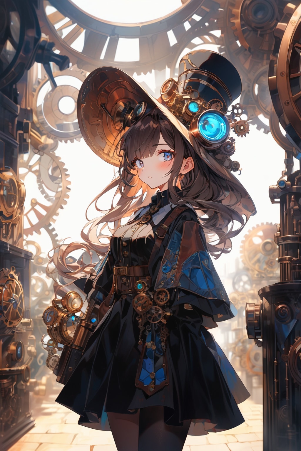 スチームパンクな魔女
