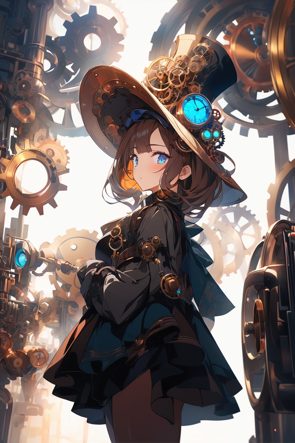 スチームパンクな魔女