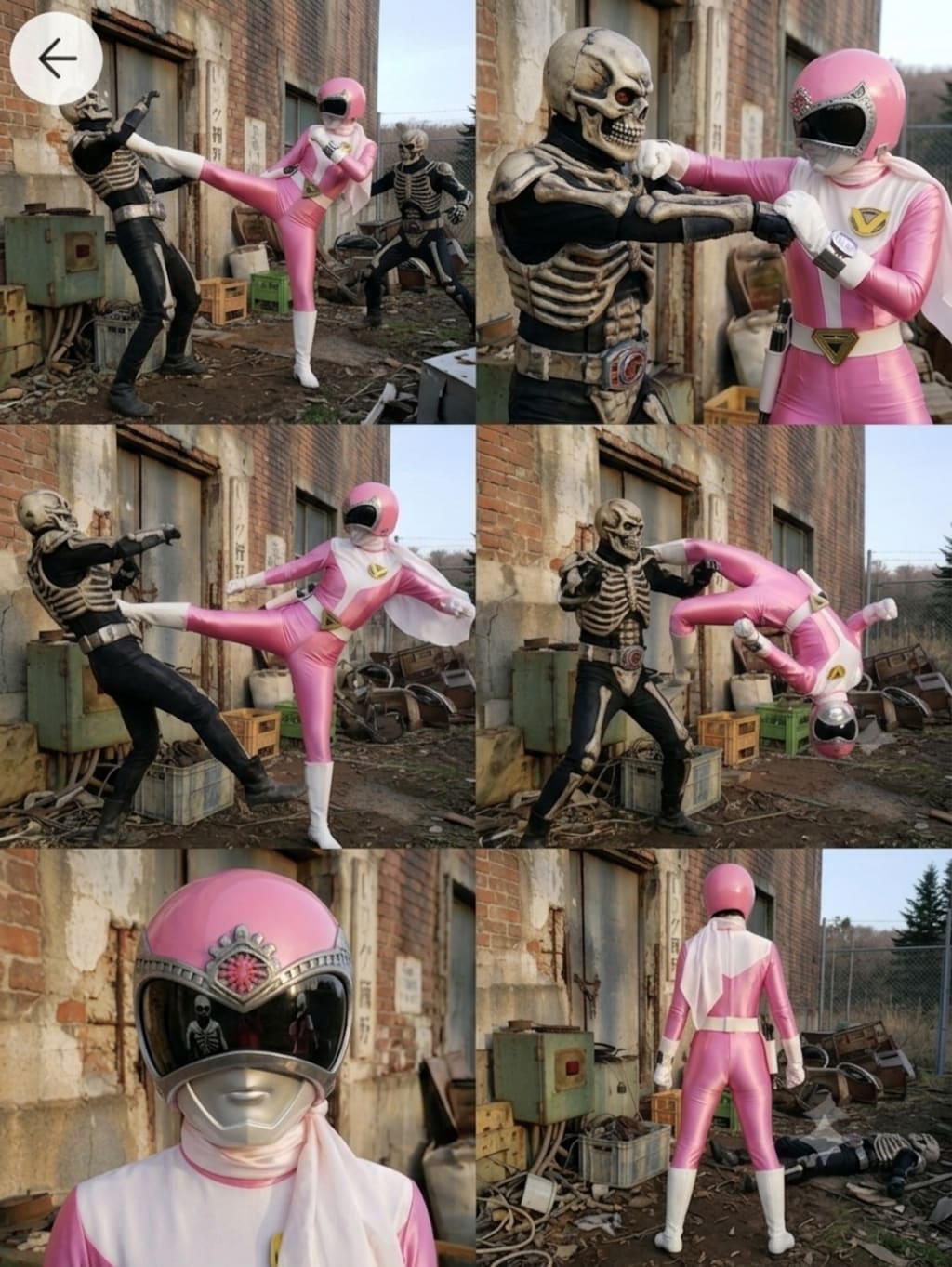 ゴーグルピンク謎の倉庫