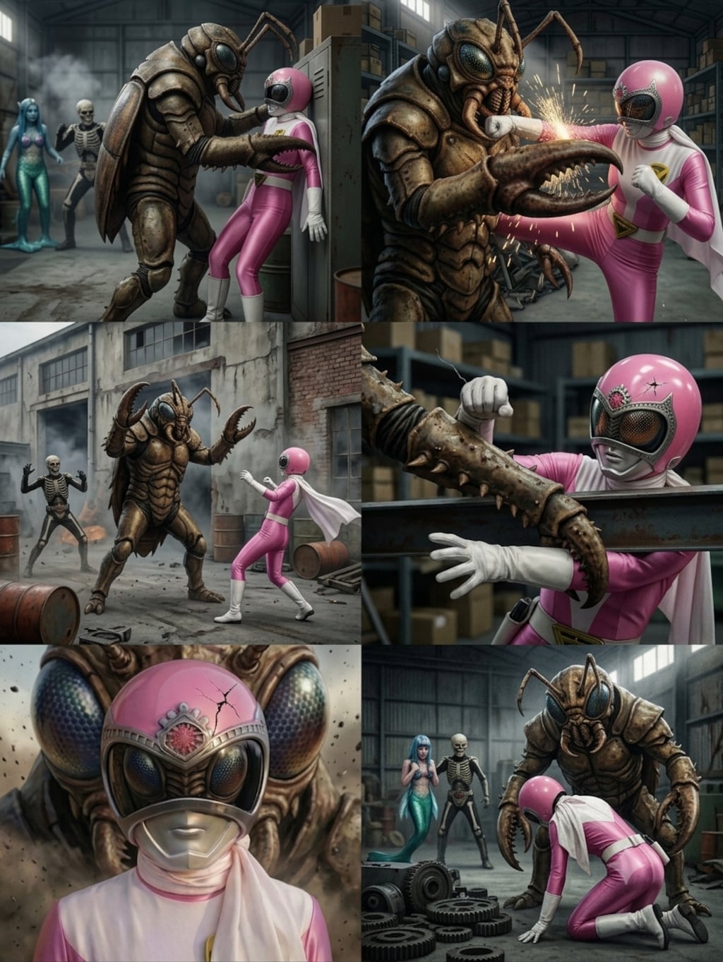 ゴーグルピンク謎の倉庫