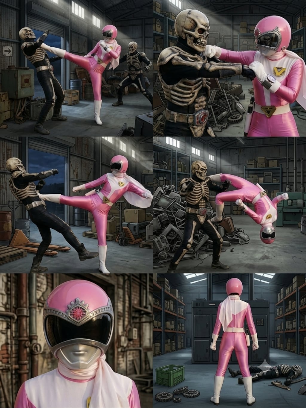 ゴーグルピンク謎の倉庫