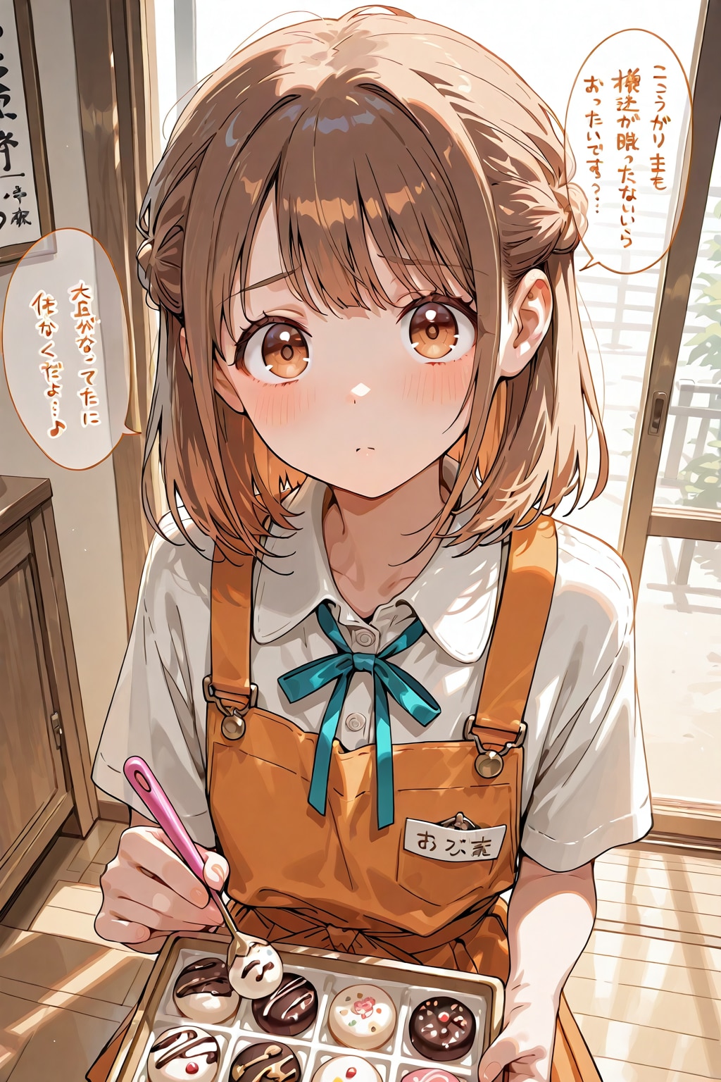 和菓子屋の看板娘《未来の若女将》