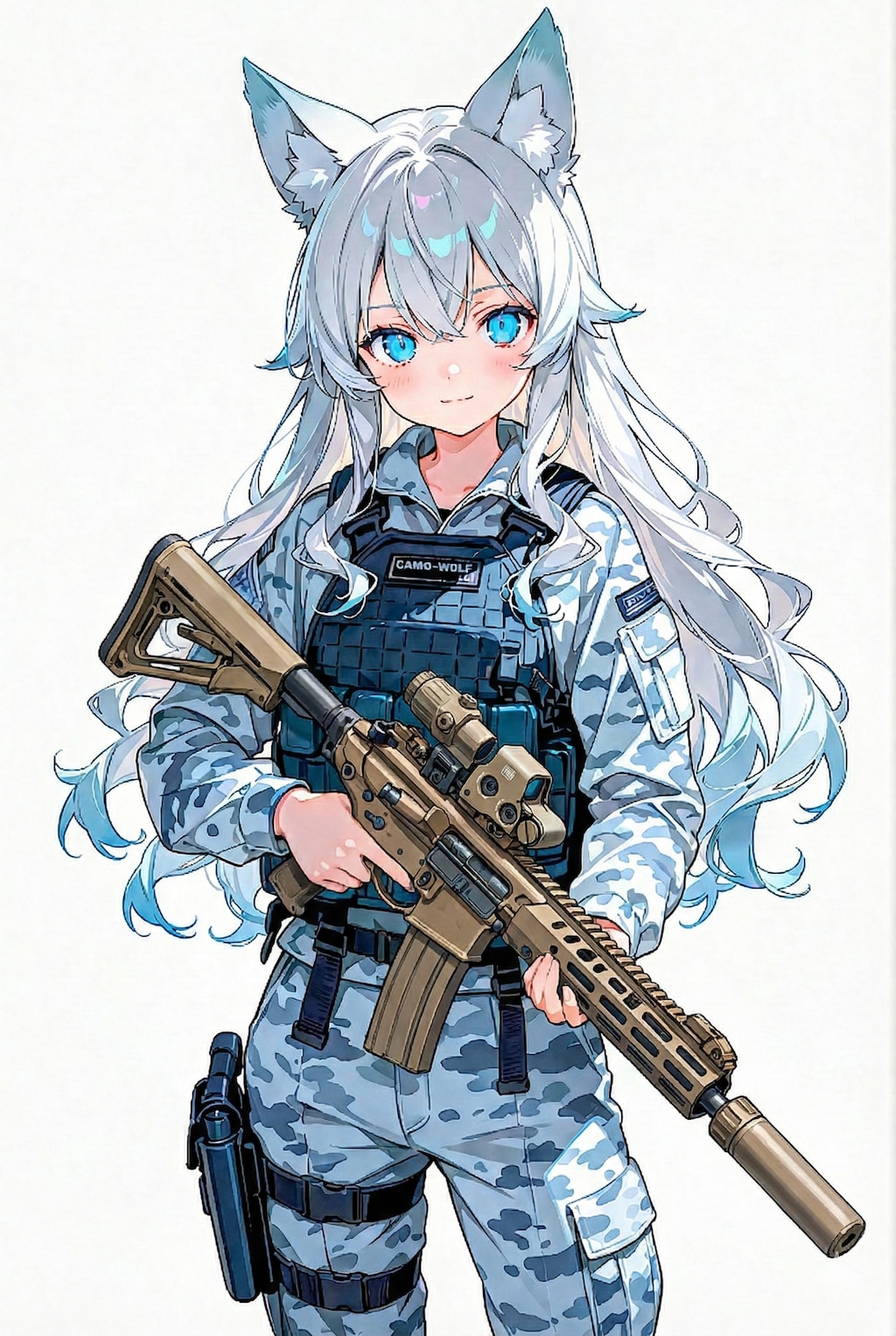 カモフラウルフちゃん 他己紹介 (for マルチビタミンさん)