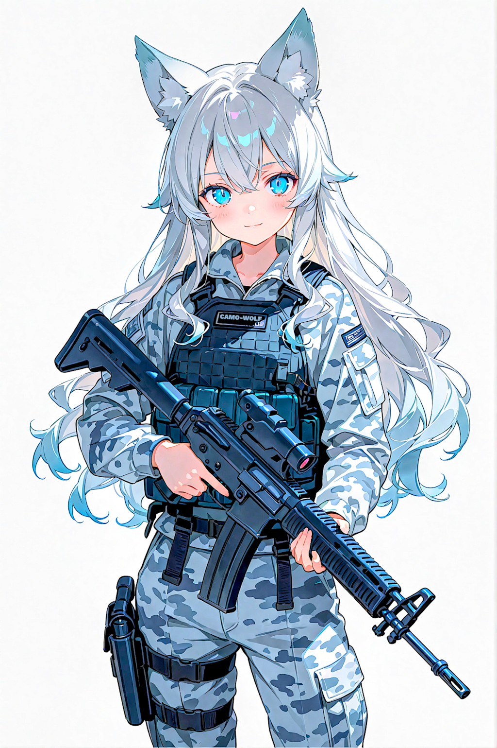 カモフラウルフちゃん 他己紹介 (for マルチビタミンさん)