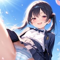 風のイタズラ凛ちゃん 3枚目