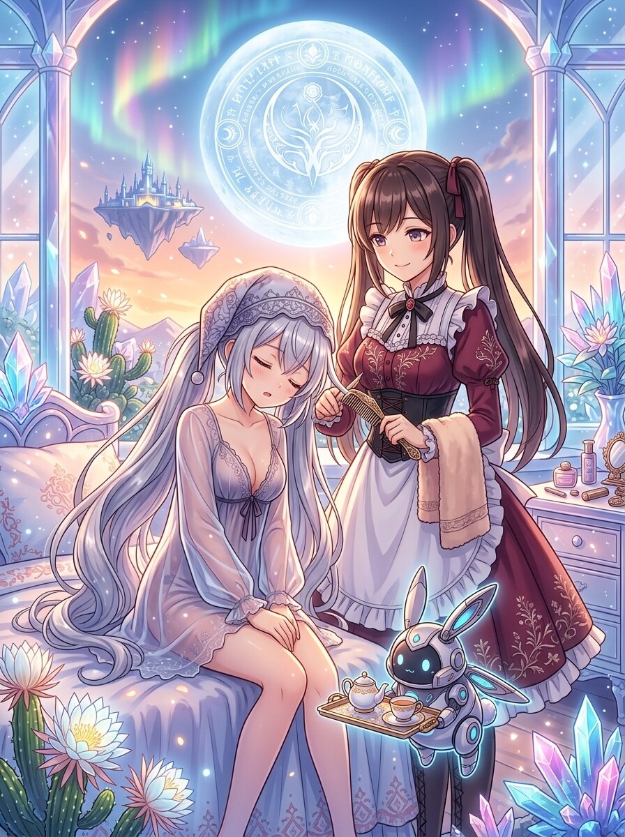 月華ちゃん。ロゼッタちゃん。