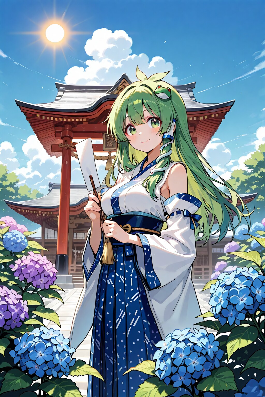GWは守矢神社です！ | の人気AIイラスト・グラビア