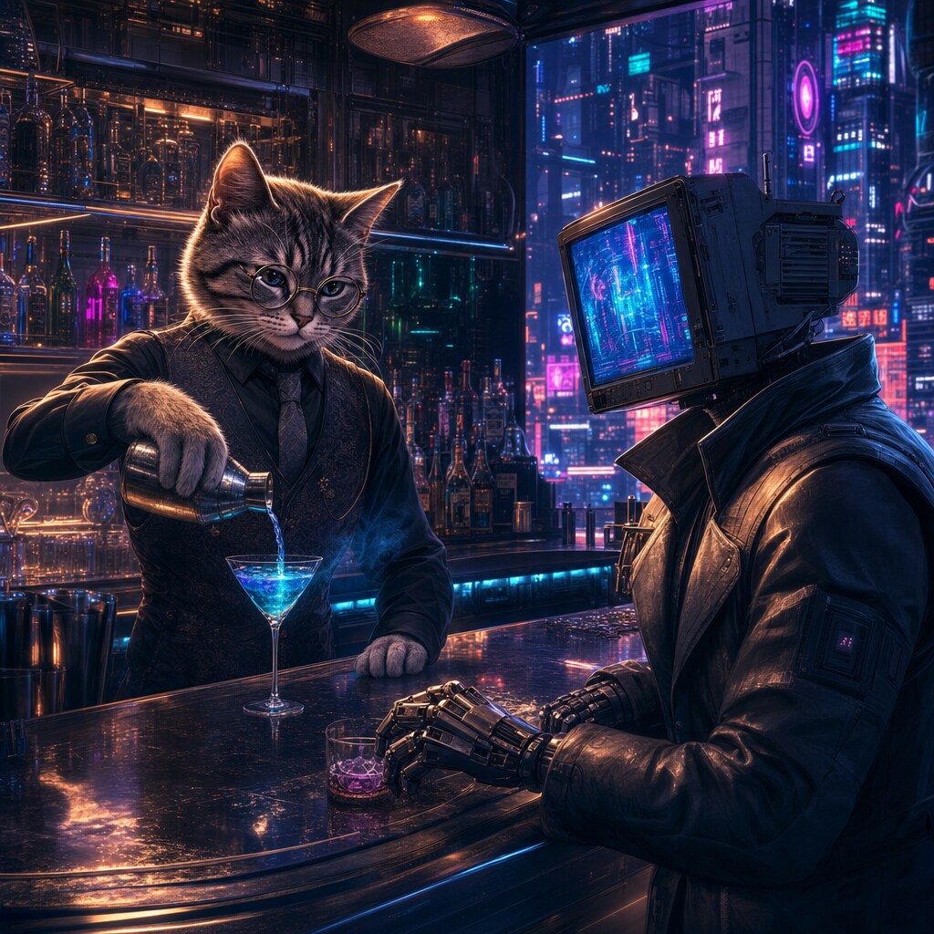 バーテンキャット　サイバーパンク