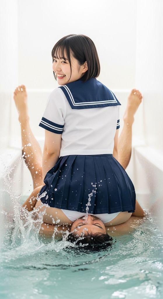 お風呂でイタズラ4