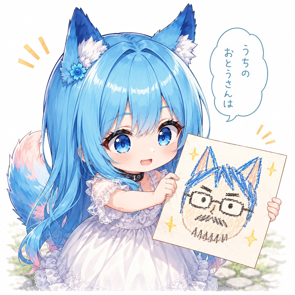 姫猫フィギュア　父の日セット。