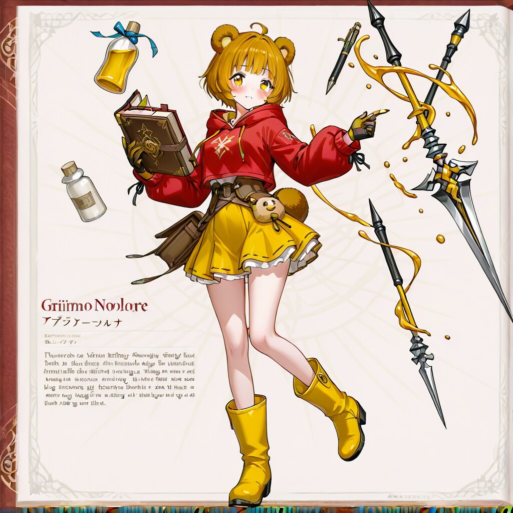 黄色くまの女の子