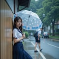 雨の校門で待ち合わせ 11枚目