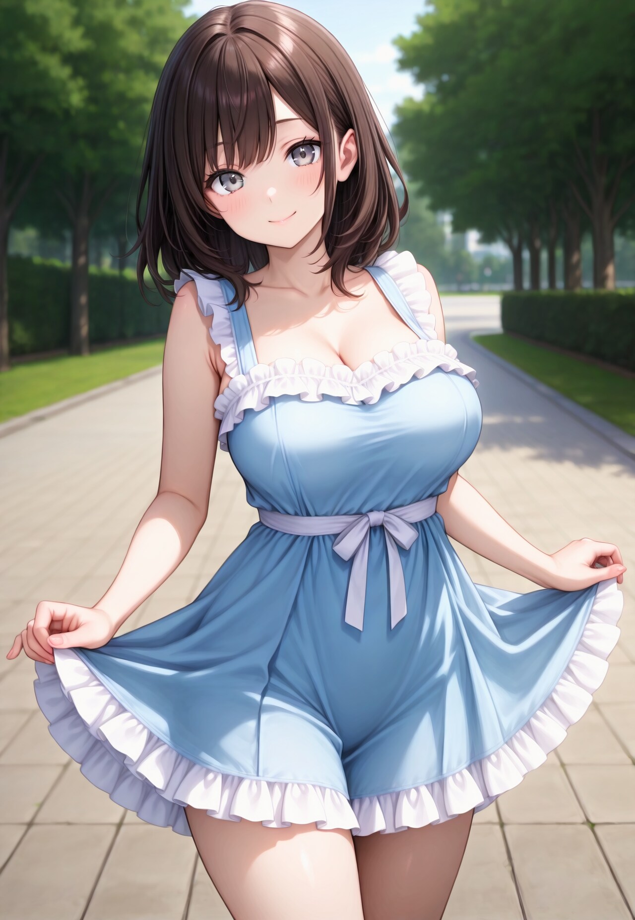 1032（水色のワンピ）