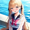 水ポチャ女子高生 4枚目