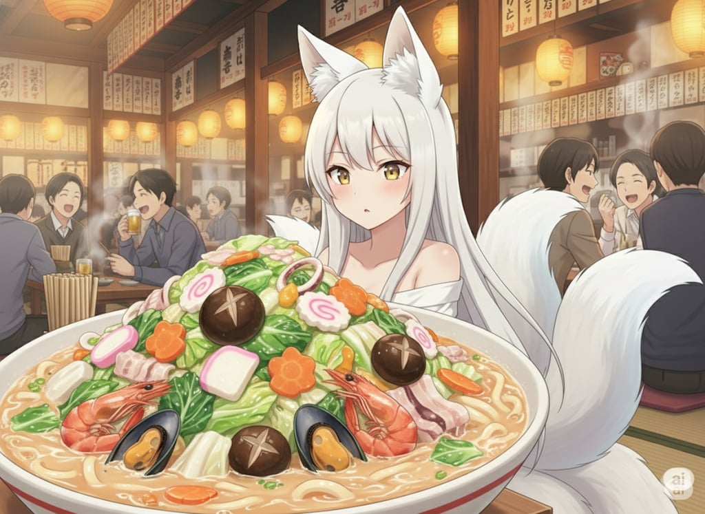 【狐独のグルメ】長崎ちゃんぽん | の人気AIイラスト・グラビア