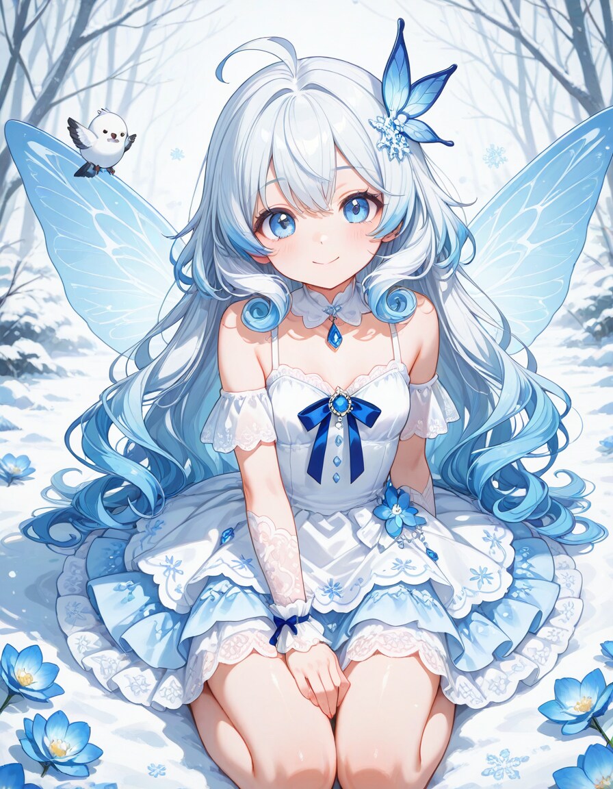 冬の妖精 | の人気AIイラスト・グラビア