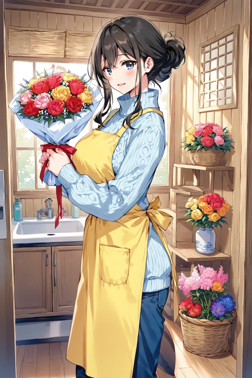 【企画：花を贈る】お母さんに感謝の花束を②