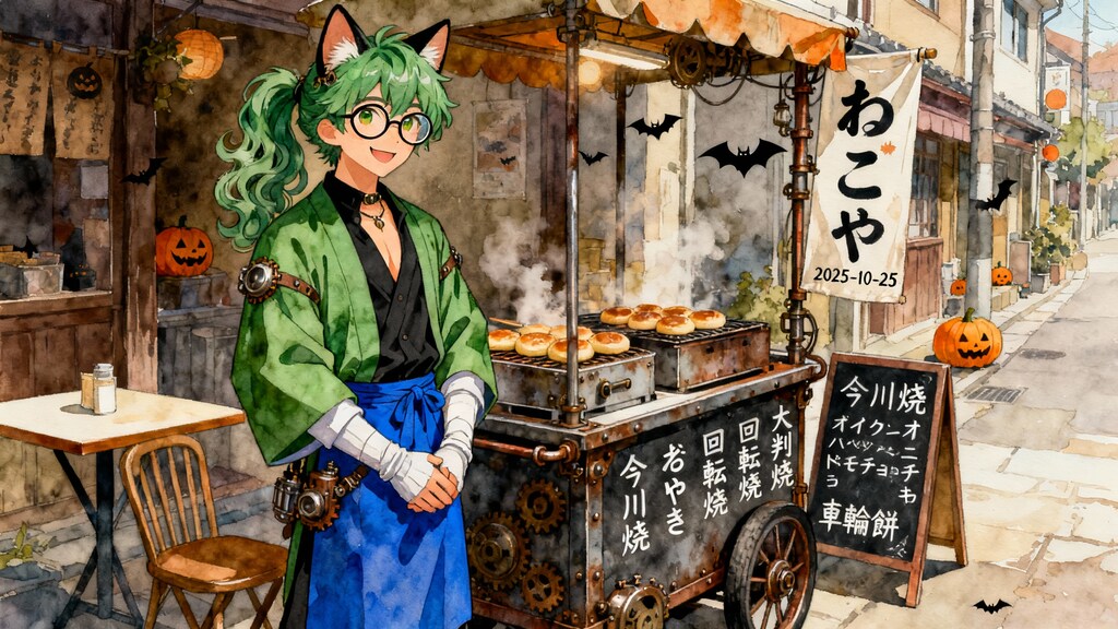 今日の任意焼き　2025-10-26