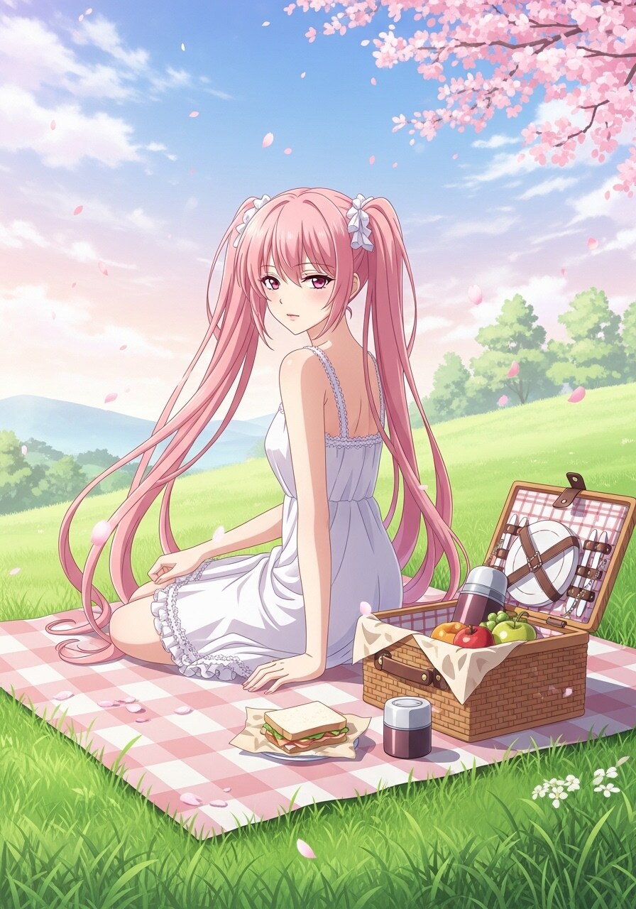 ピクニック | の人気AIイラスト・グラビア