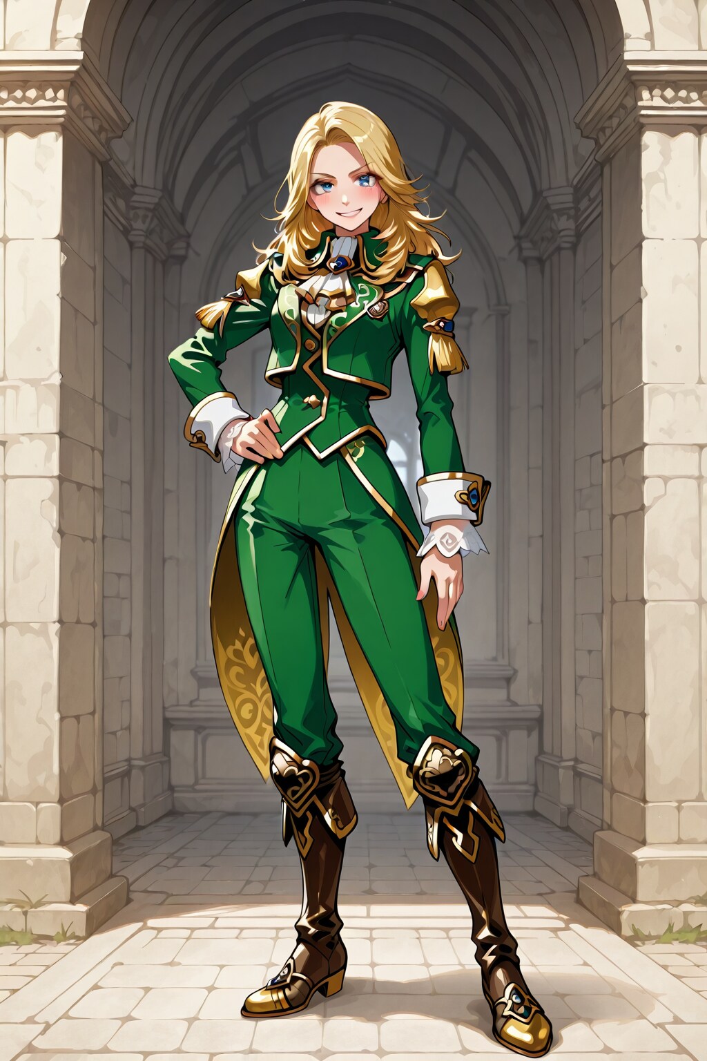 クール闘牛士ルイーザ・エルナンデスのアルカサル城警備