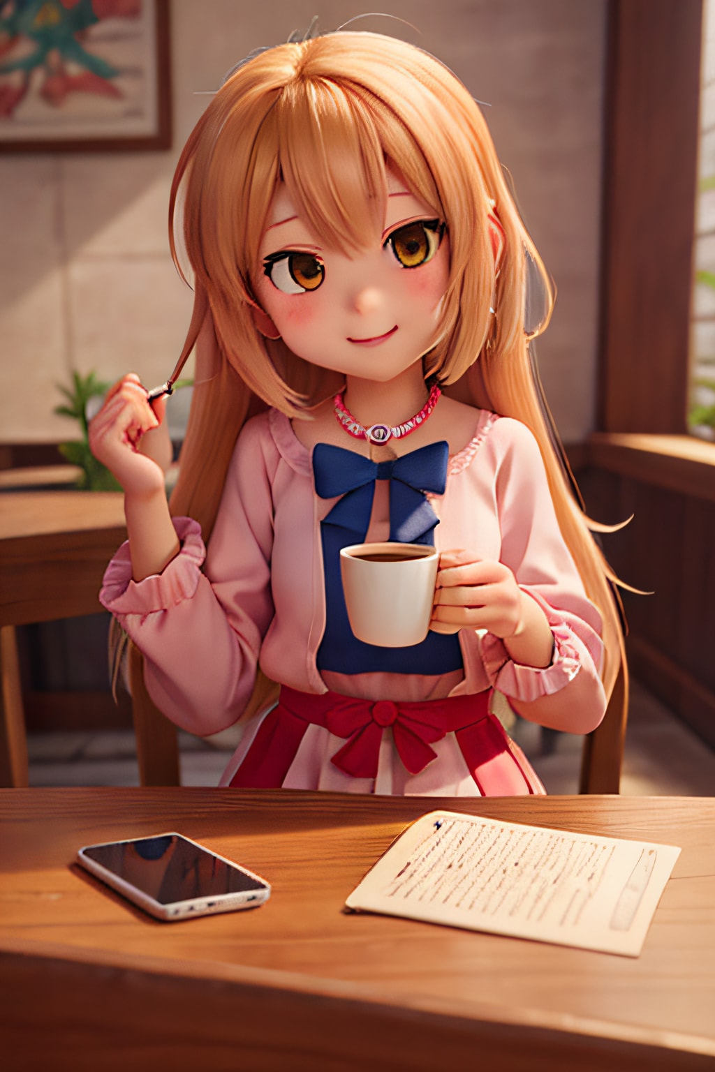 コーヒー飲みながらお勉強