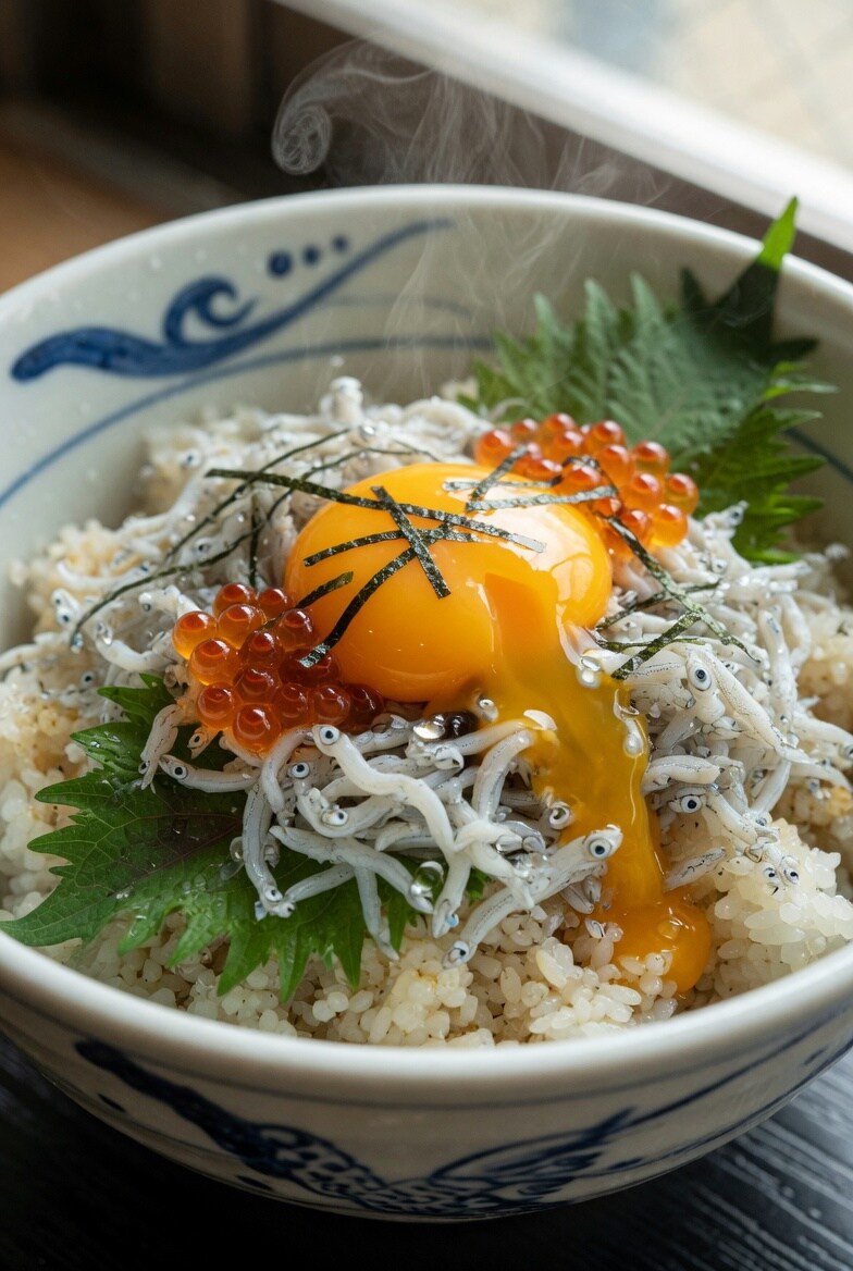 朝生しらす丼