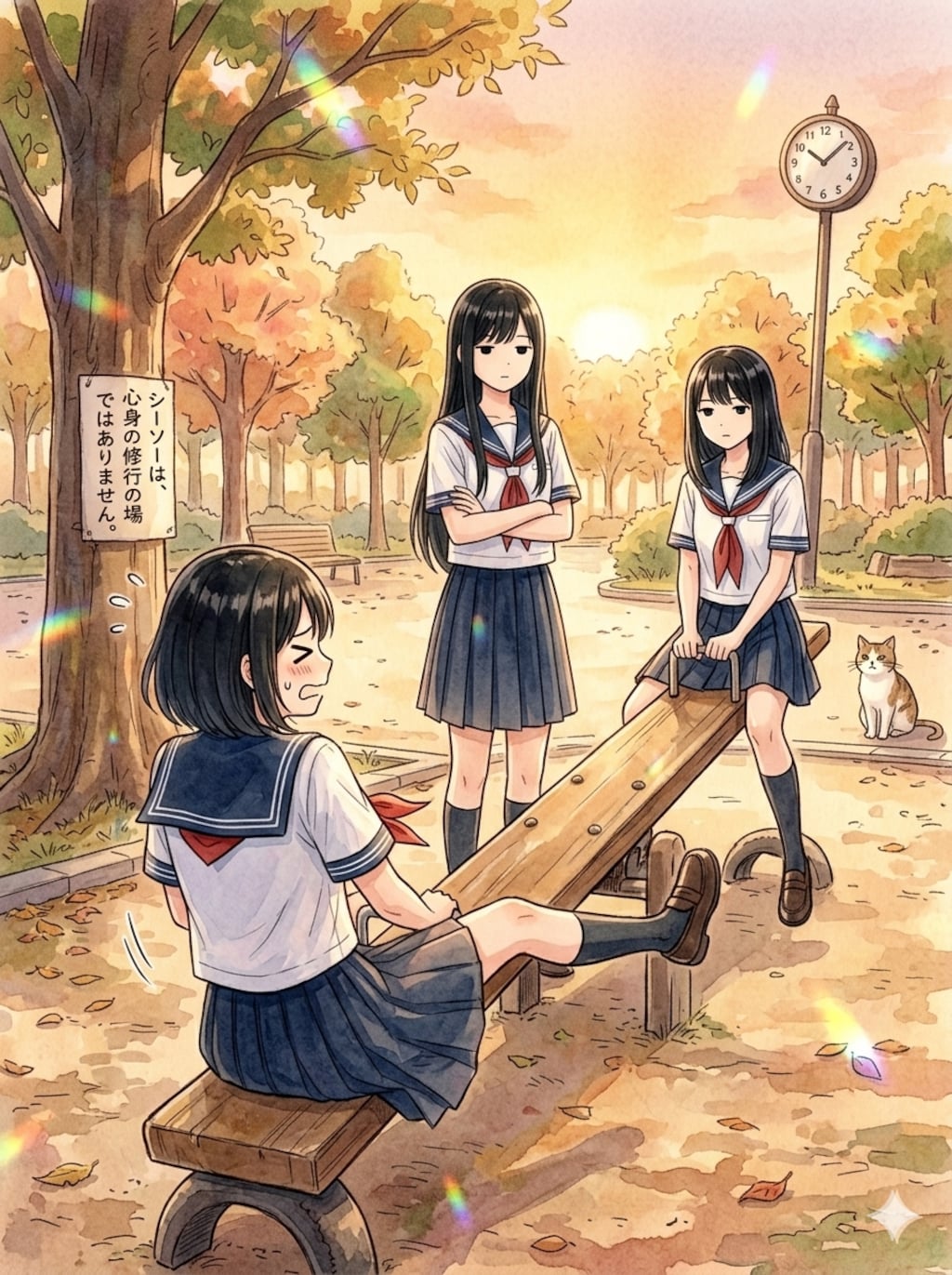 私の方が軽い！ぜったい！！