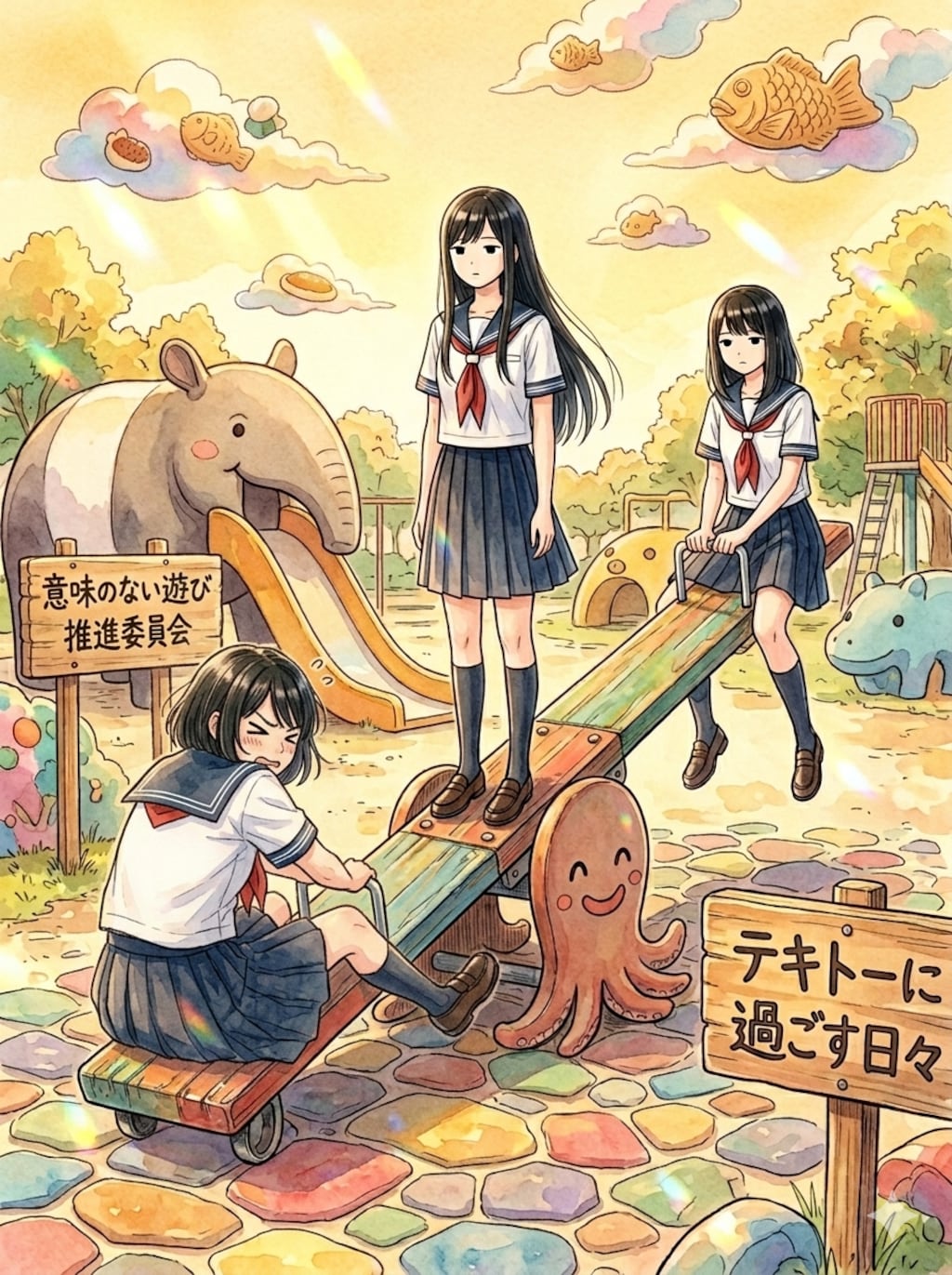 私の方が軽い！ぜったい！！
