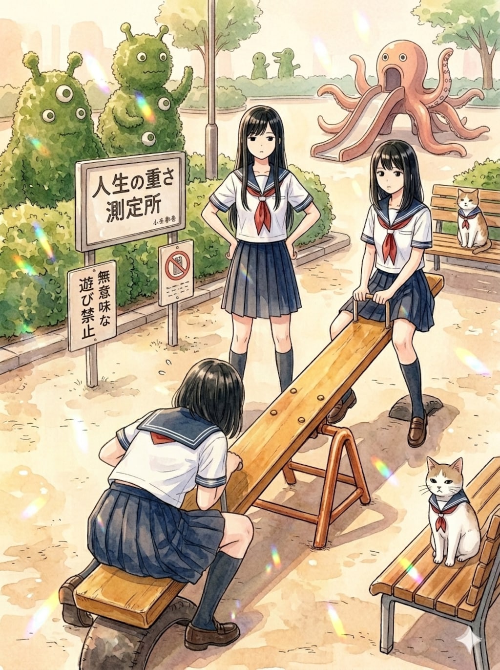 私の方が軽い！ぜったい！！